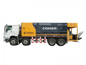 超黏纖維稀漿封層車CDXF13NA